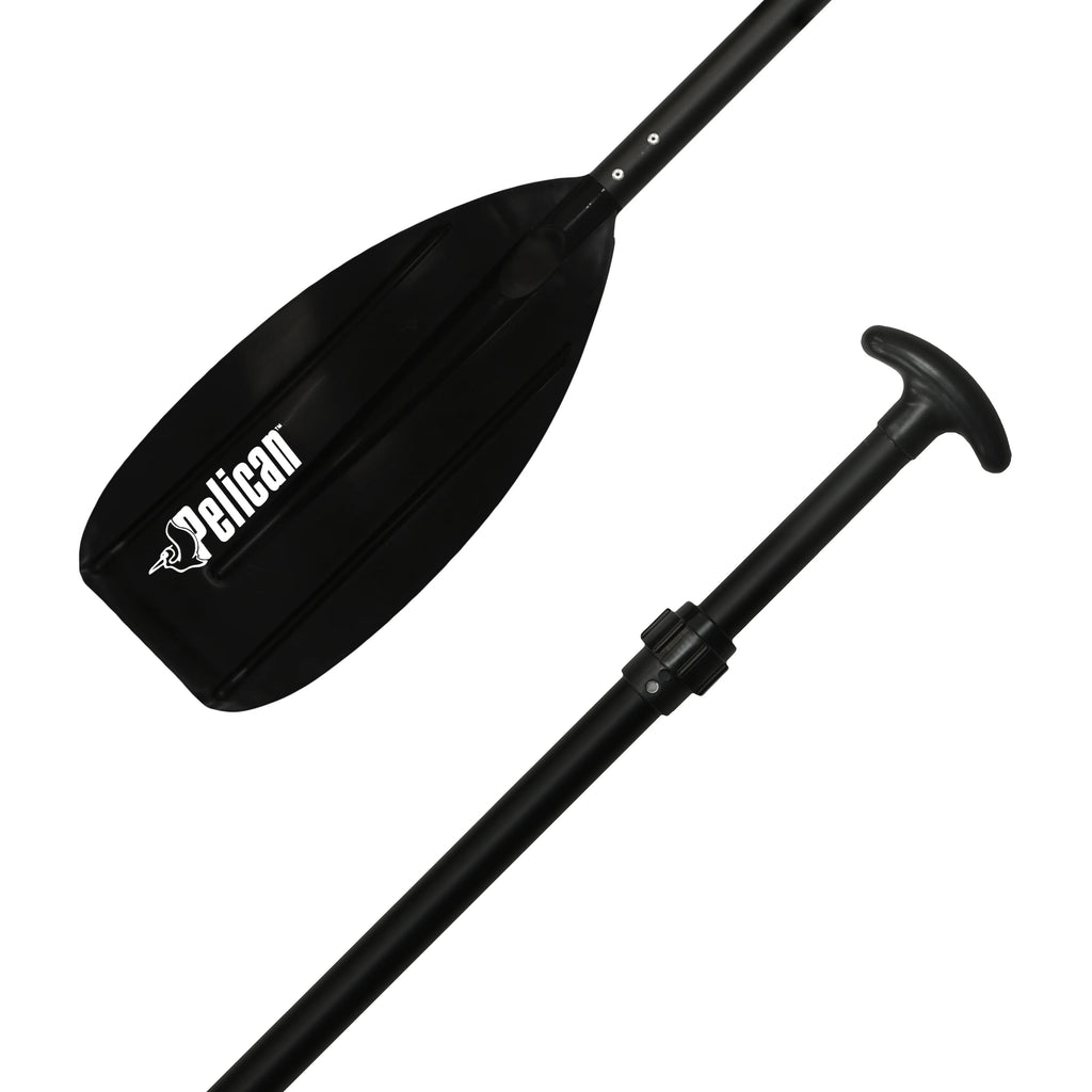 Pelican Adjustable Junior SizeUP Paddle - Aluminium - 55 to 70 in – Black