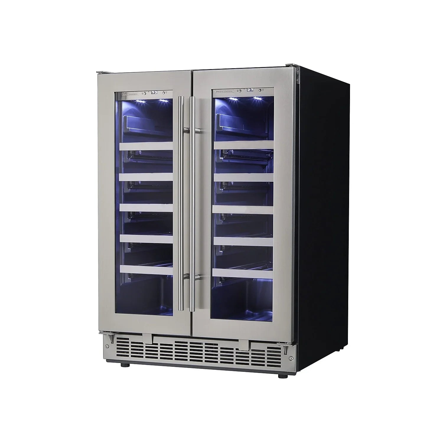 Danby DWC047D1BSizeSizePR Napa 24\" French Door Dual-Zone Wine Cooler