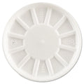 Dart DCC20RL Vented Pillow Lids Fits 6 to 32 oz Cups, Ivory - Case of 5