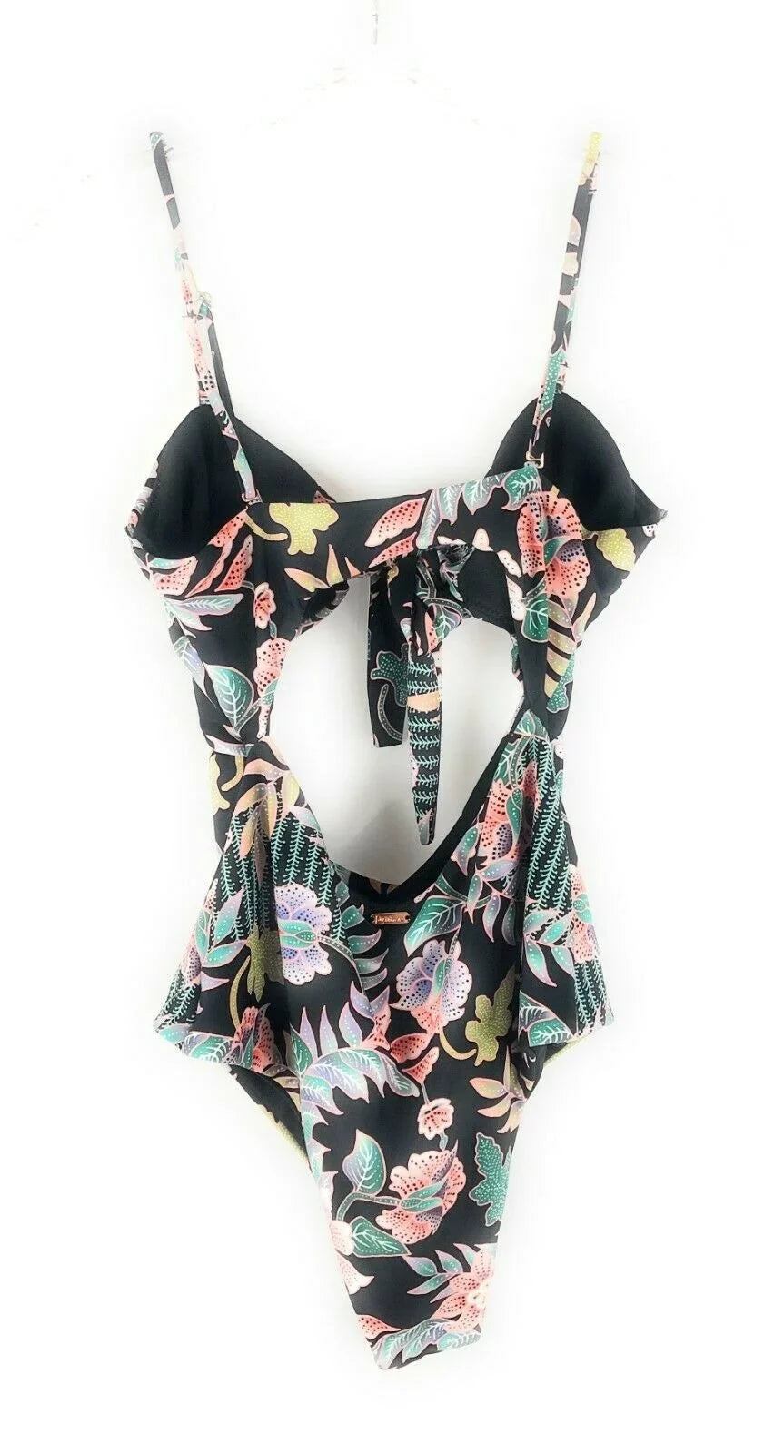 Raisins BLACK Indo Bloom Puerto Vallarta Cheeky One-Piece Sizewimsuit, USize Sizemall