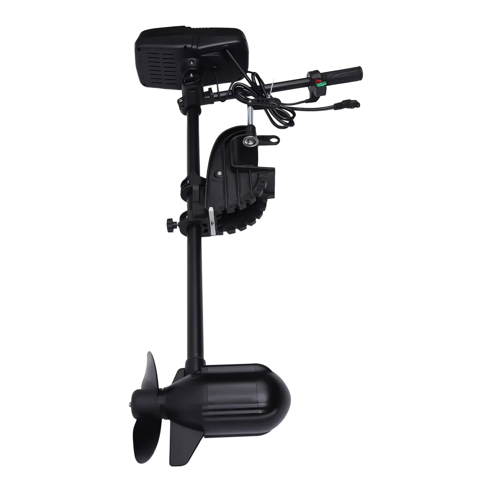 Aiqidi 48V 1400W Electric Trolling Motor Outboard Motor Fishing Boat Engine LED Display 360° Rotatable Brushless Motor 2300RPM