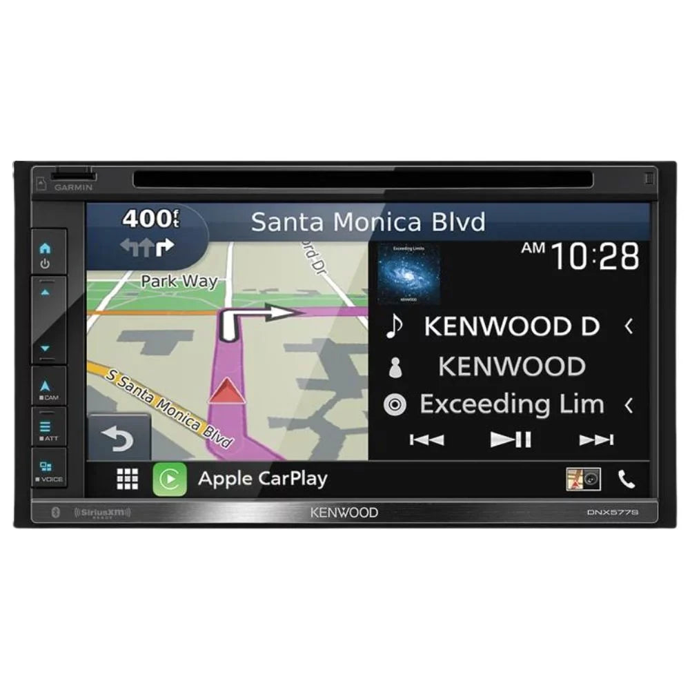 New Kenwood DNX577Size 6.8" Navigation DVD Receiver & DRV-N520 Full HD Dashboard Camera