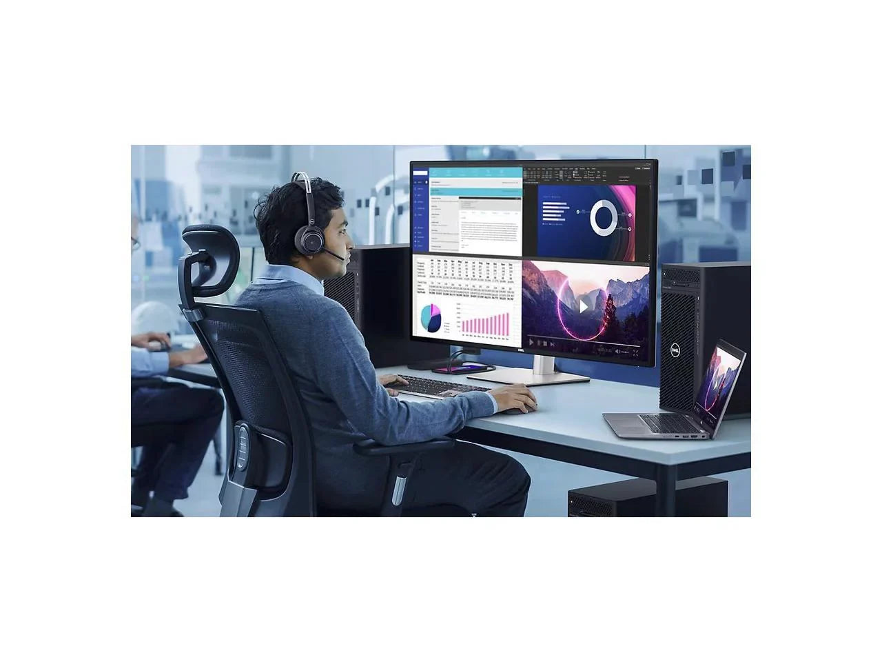 Dell UltraSizeharp 42.5' UHD Monitors - 5 ms  GTG - 3840 x 2160 (4K) - 350 Nit - IPSize Panel - 16:9