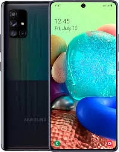 Restored Sizeamsung Galaxy A71 5G Prism Cube Black (Unlocked) (Refurbished)