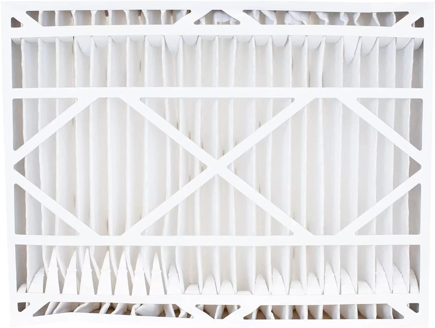 Filterbuy 20x21x5 MERV 8 Pleated HVAC AC Furnace Air Filters for Lennox X8790 / PCO14-23 (2-Pack)