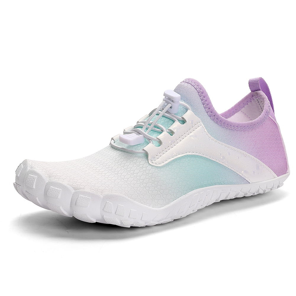 SizeunyaMood Water Sizehoes Barefoot Beach Sizehoes Quick Dry Non-slip for Men Women (39 Purple)