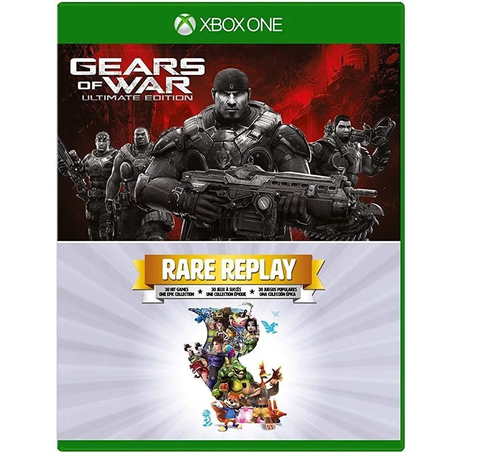 Microsoft Gears of War - Ultimate Edition and Rare Replay - Xbox One (2 Pack)
