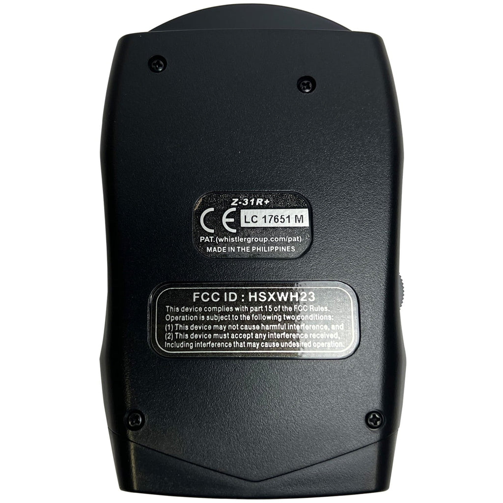 Whistler Z-31rw Radar Detector