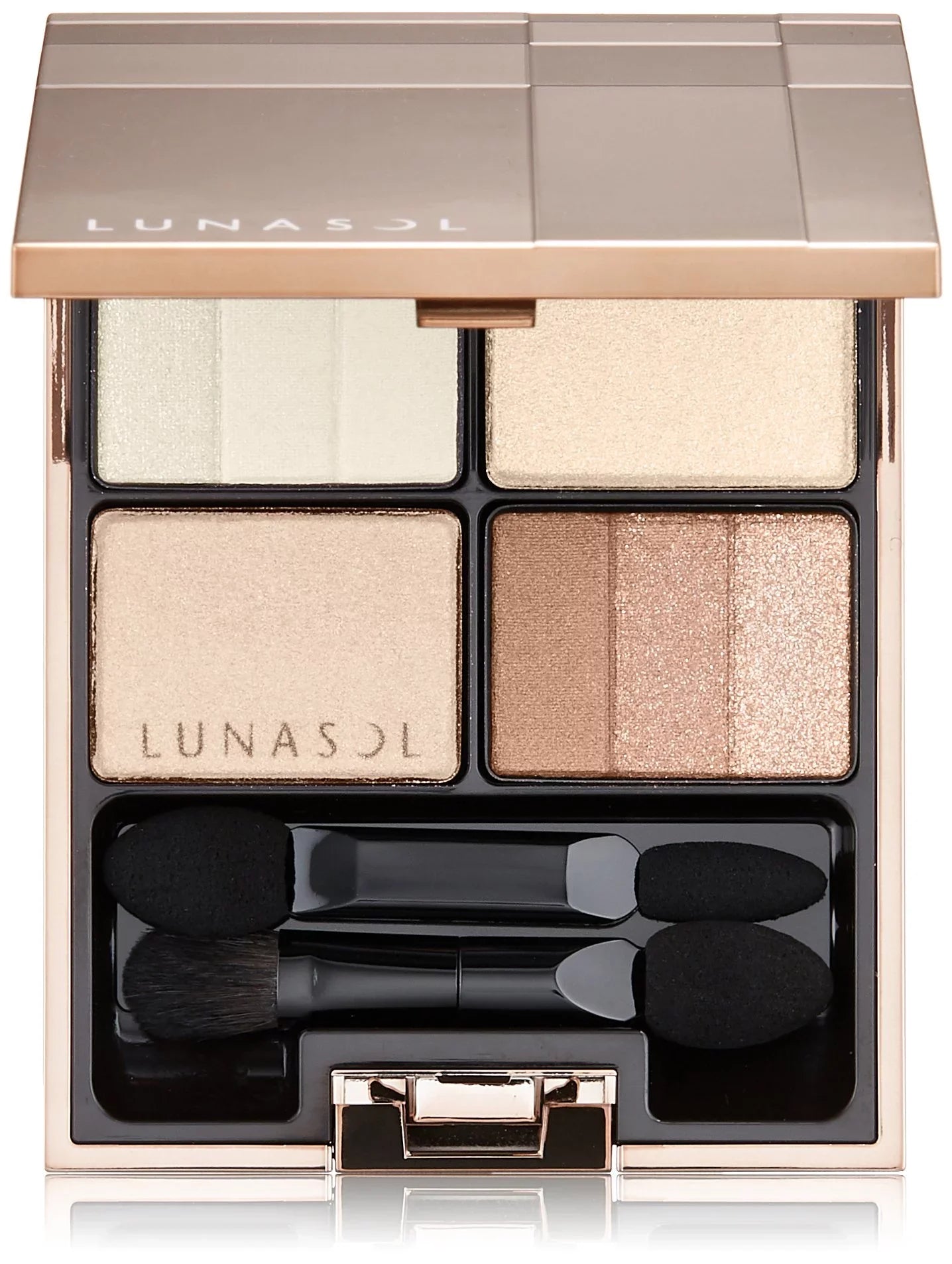 LUNASizeOL Three Dimensional Eyes 01 Neutral Beige Eyeshadow 4g (x 1)
