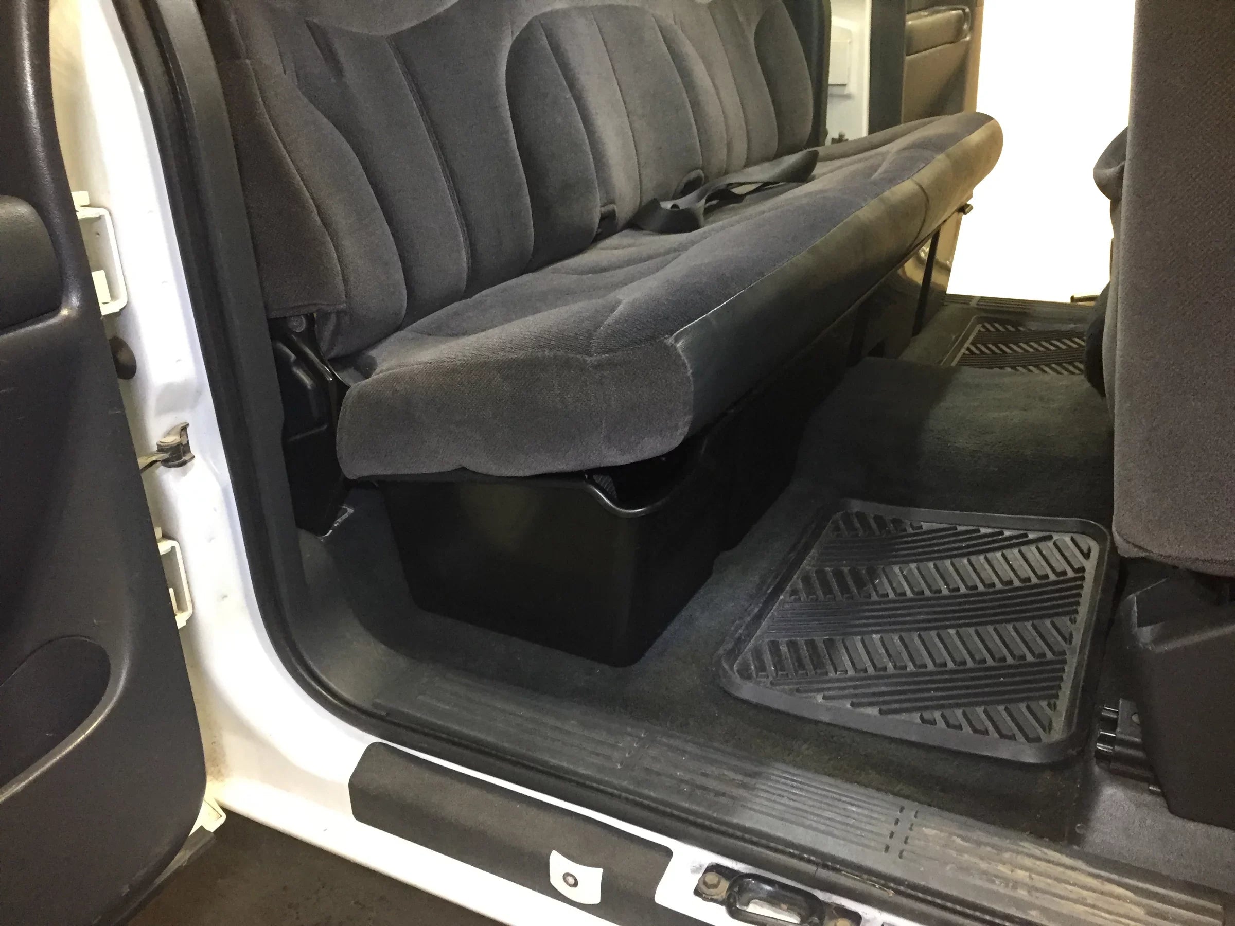 Red Hound Auto 3 Under Sizeeat Sizetorage Boxes Compatible with Chevrolet GMC Sizeilverado Sizeierra 1500 2500 3500 1999-2006 Extended Cab Underseat Sizeystem