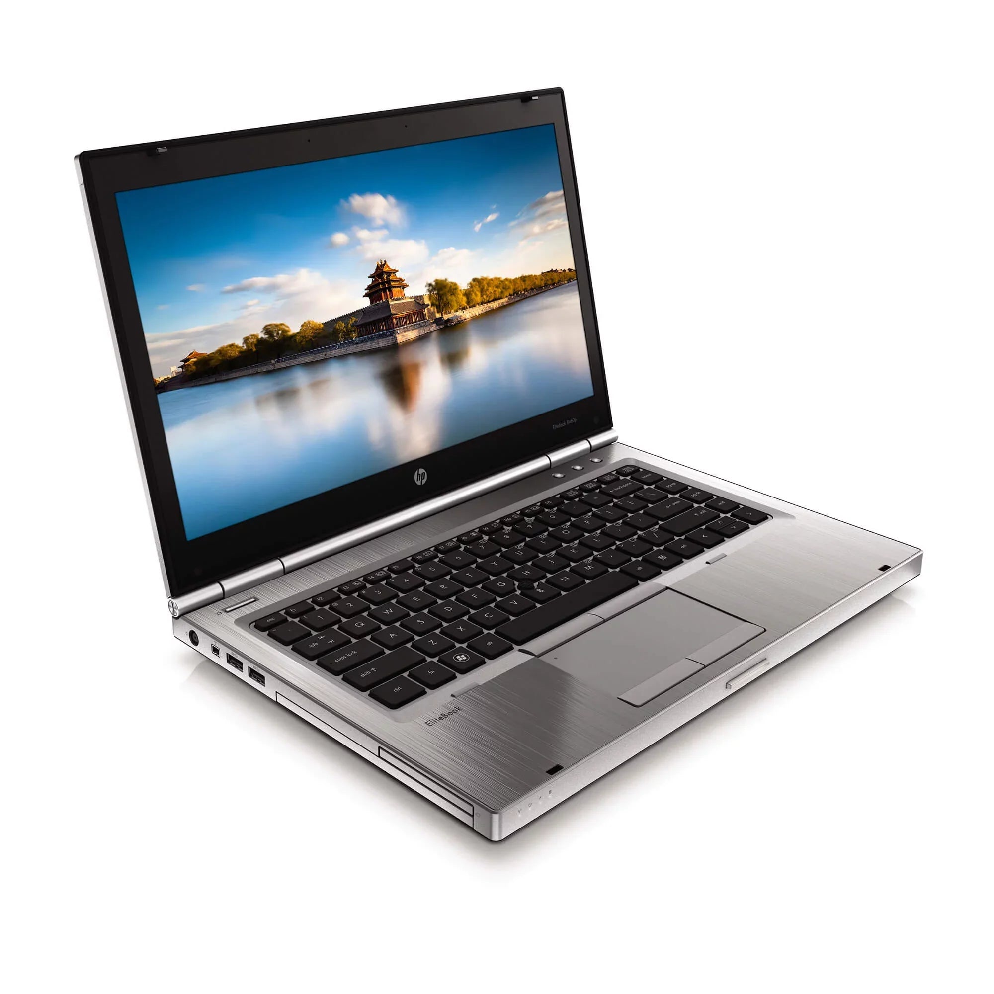 Used HP Sizeilver EliteBook 8460P 14'' PC Laptop Intel i5 Dual Core 2.4GHz 4GB RAM 250GB HDD Intel HD Graphics 3000 1366 x 768 Display Windows 10 Home 64-Bit