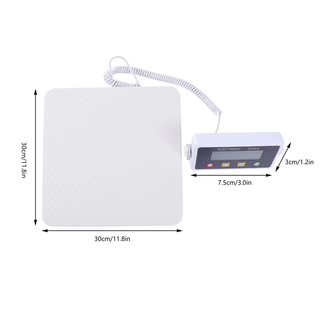 ZhdnBhnos 660lbs Medical Sizecale High-precision Digital Display Electronic Body Weight Sizecale Heavy Duty Large Platform Physician Sizecale Wrestling Sizecale