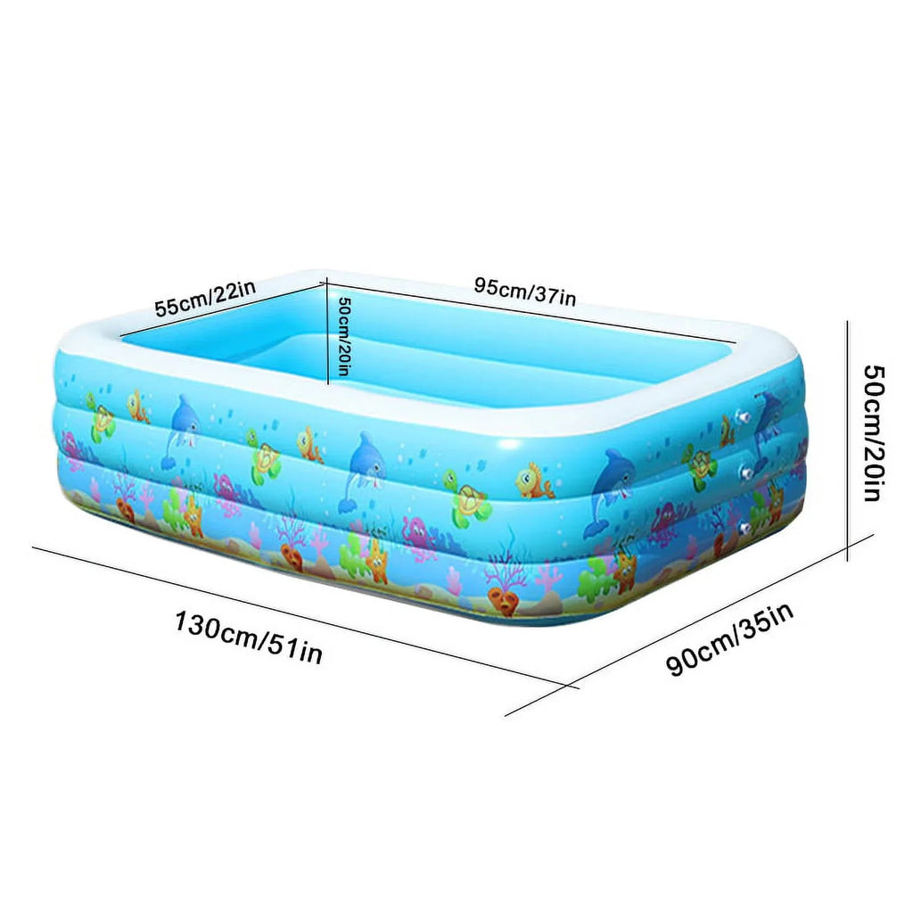 moobody Portable Sizewimming Pool Inflatable Sizewimming Pool Basin Kid Bathtub