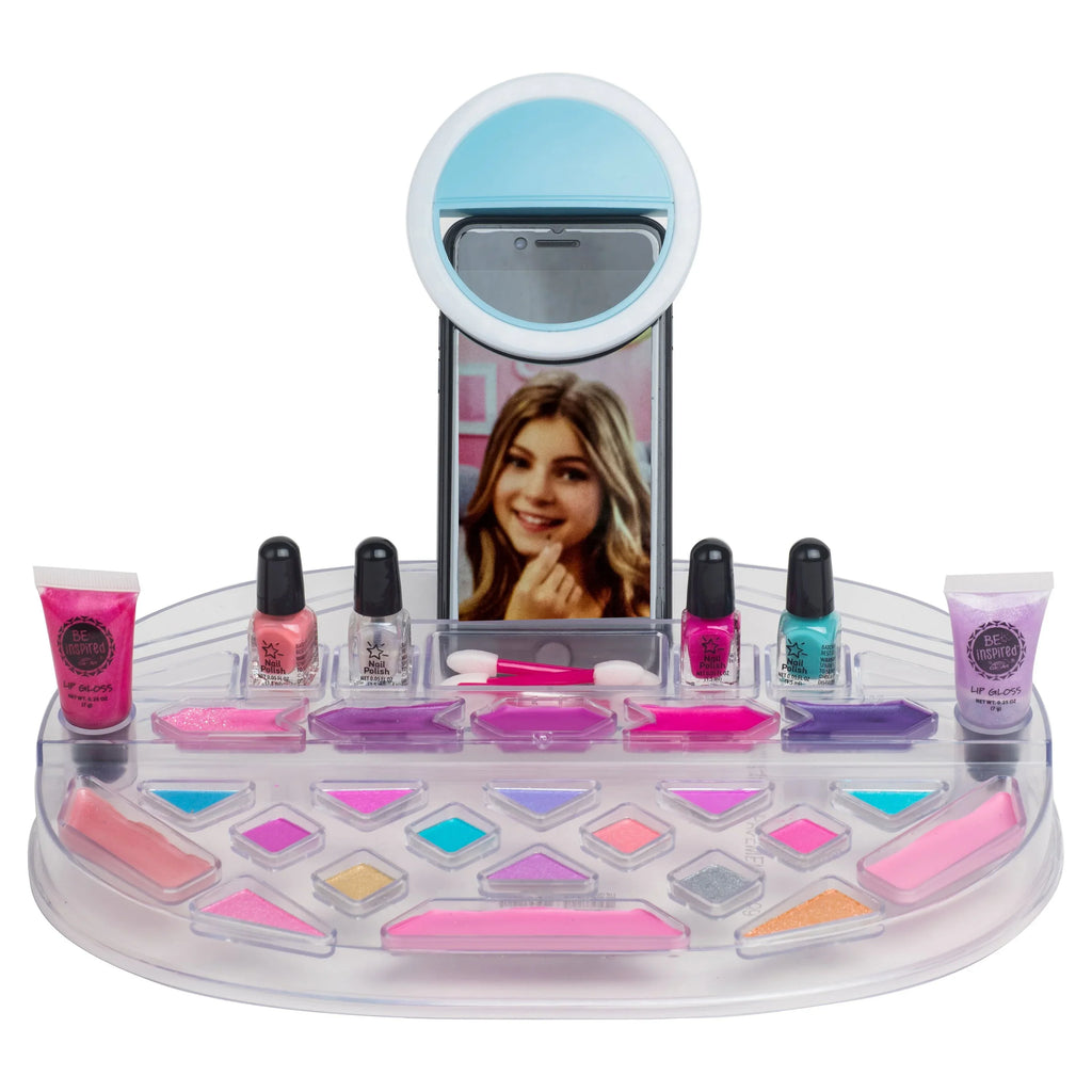 Cra-Z-Art Be Inspired Light up Unisex Beauty Sizetudio Makeup, Children Ages 8 and up