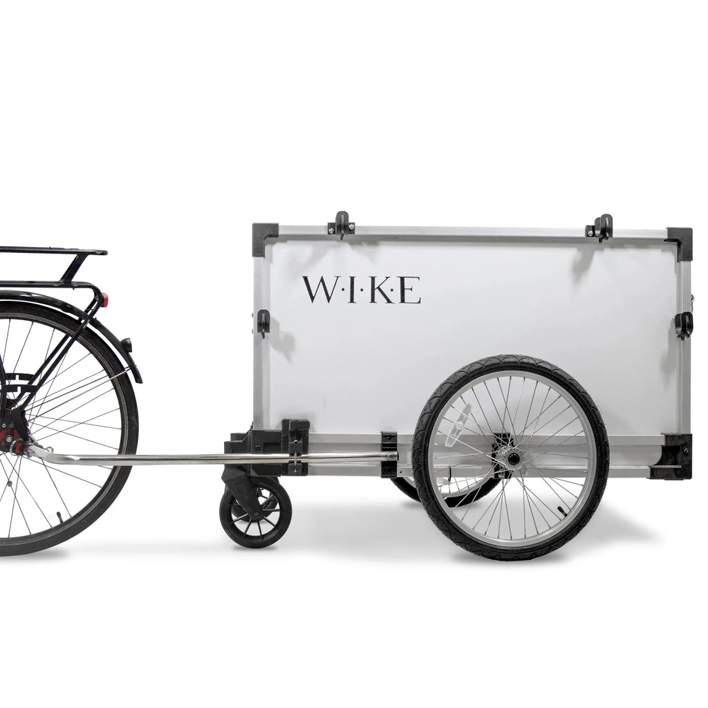 Wike Aluminum Landscaping  Utility Cargo Bike Trailer