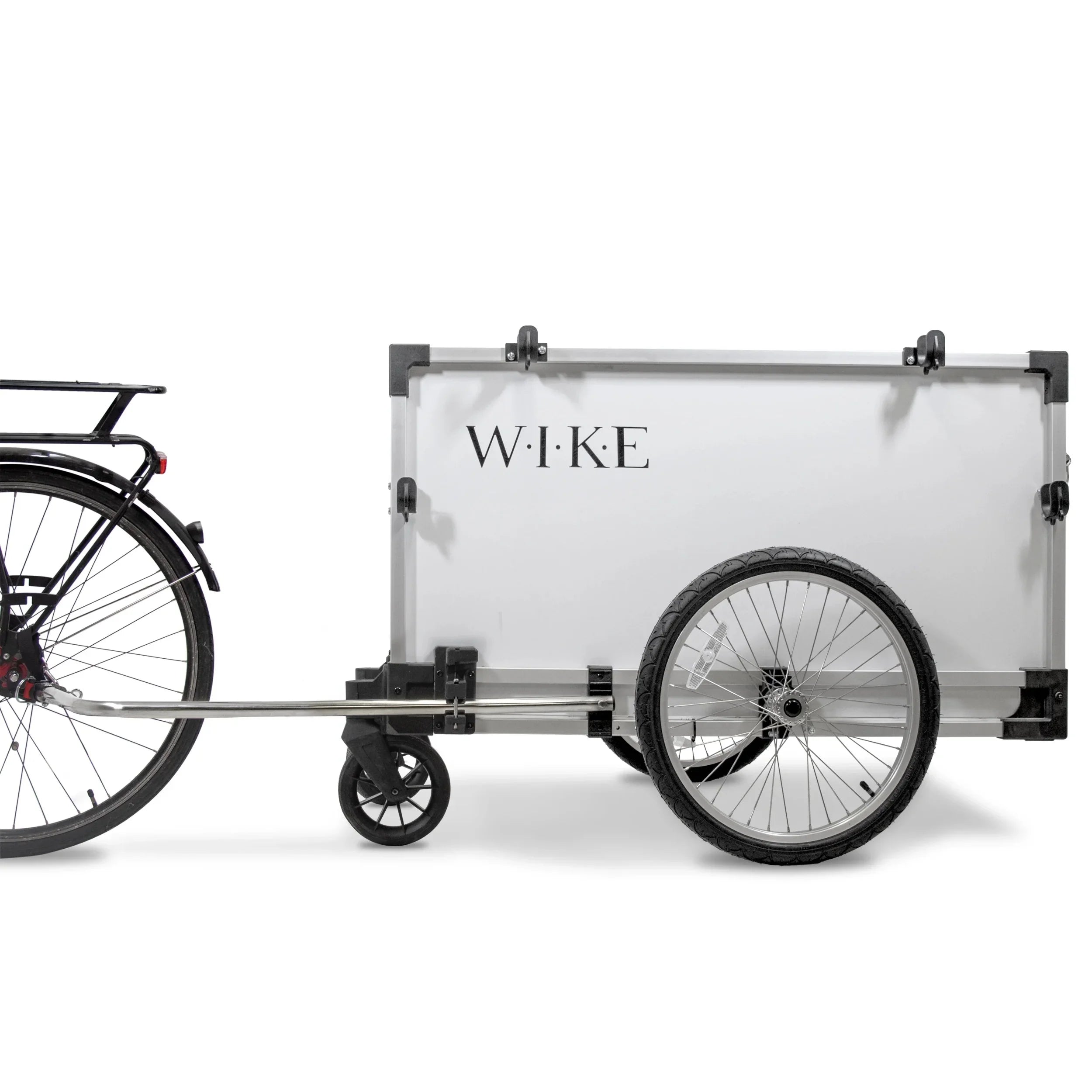 Wike Aluminum Landscaping  Utility Cargo Bike Trailer