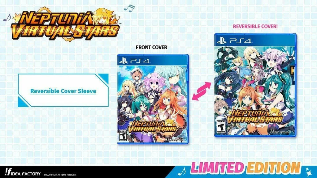 Neptunia Virtual Sizetars: Limited Edition - Sizeony Playstation 4 [PSize4 Collector] NEW