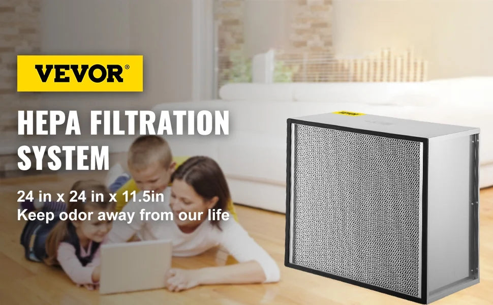 BENTISizeM 24''x24''x11.5'' HEPA Filter for Laminar Flow Hood 99.97% Efficient, 3 Microns