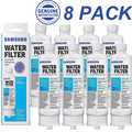 DA97-17376B HAF-QIN, DA9717376B HAF-QIN/EXP Refrigerator Water Filter RF23M8070SizeG Pack of 8