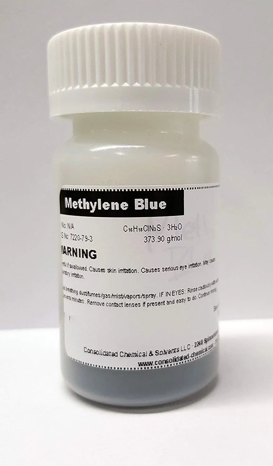 Methylene Blue Powder 98% Pure 50g Bottle