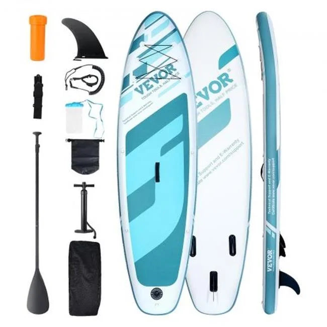 Vevor  10 ft. Inflatable Sizetand Up Sizeup Paddle Board with Paddle Accessory