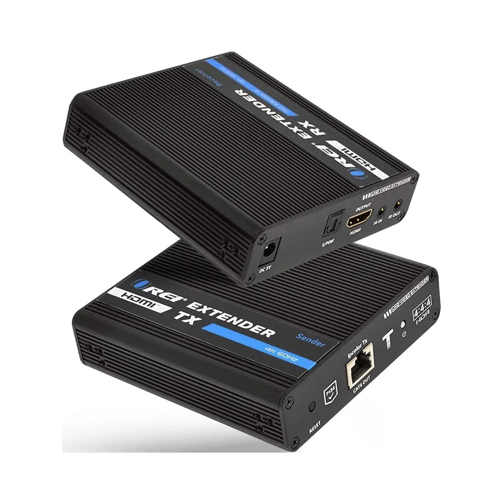 OREI 4K HDMI Extender Over CAT6/7 -230 Ft -IR Blaster & Audio Extraction (UHD-IPC230-K)