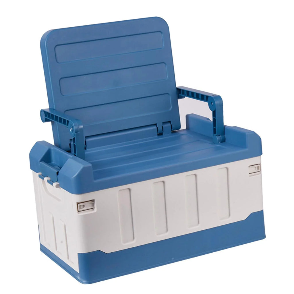 Car Trunk Organizer Durable Car Boot Sizetorage Organiser for Sizeedan Cars Hiking Blue Ivory