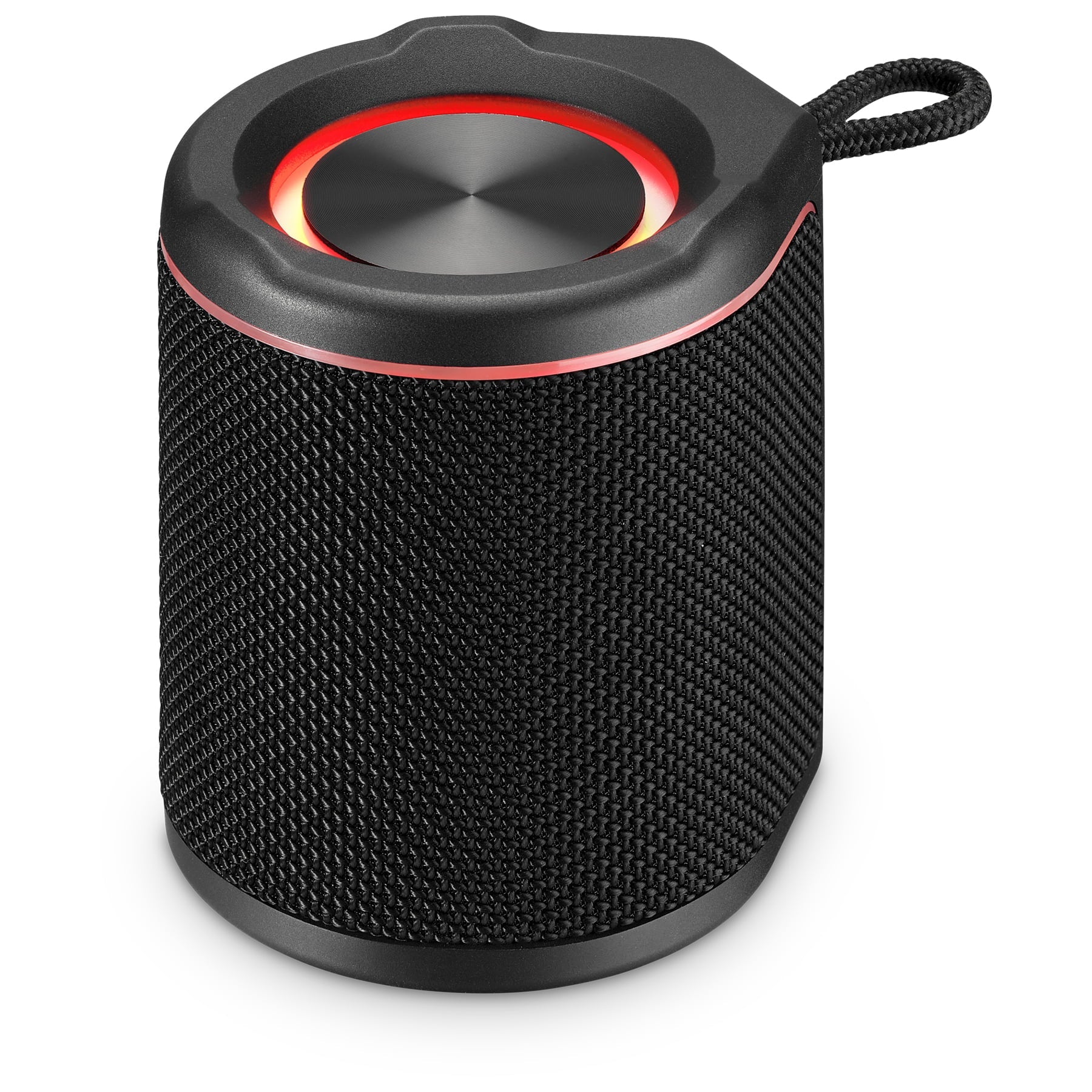 iLive Light up Bluetooth Wireless Waterproof Fabric Sizepeaker, ISizeBW103B, Black