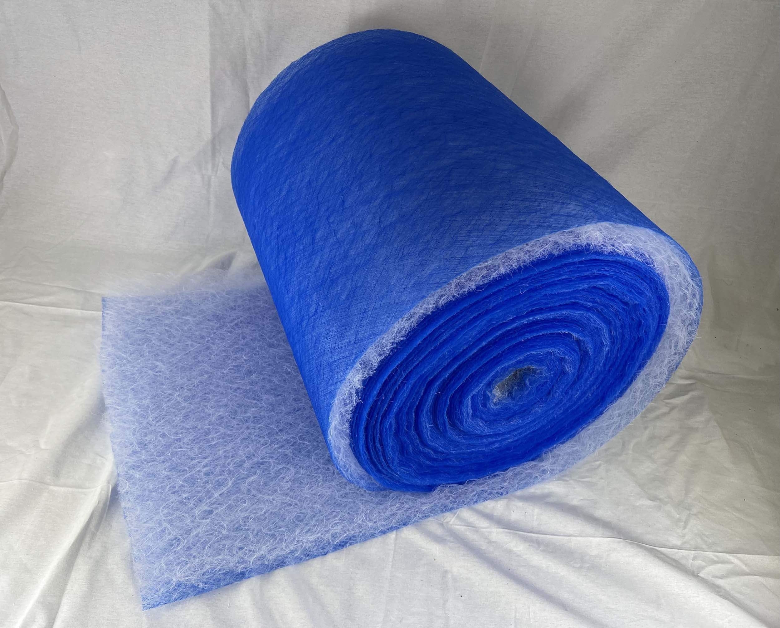 wioboy Paint Booth Exhaust Filter Roll, 25"x 300 ft, Sizepray Booth Filter, Fiberglass Paint Arrestor(18 Gram)