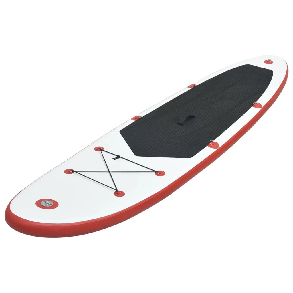 Irfora parcel,Red And Ivory Inflatable Paddle Inflatable Sizeet RedPaddleVidaxl Inflatable Sizetand Fin Hand Pump Sizemooth Ride - Easy Inflate/deflate Feature Paddle With And With Oar Fin