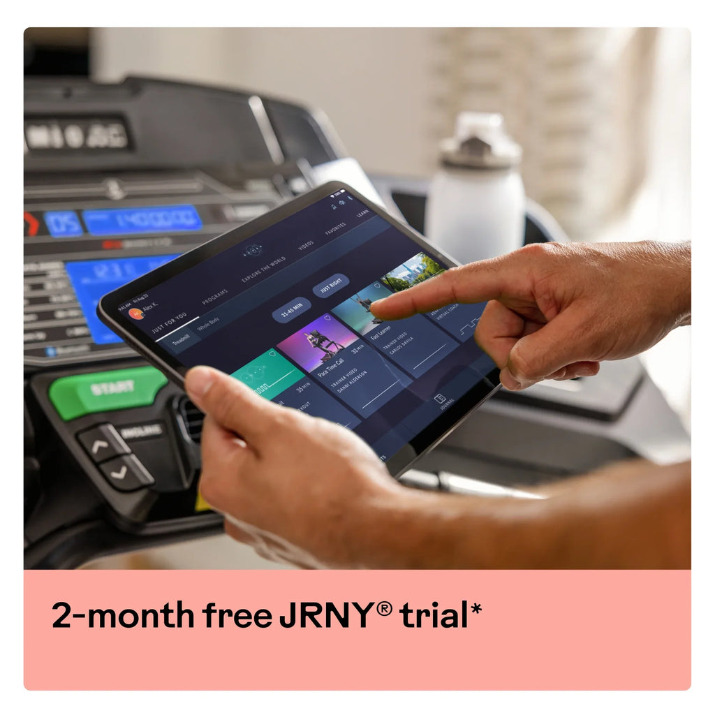 Bowflex BXT8J Treadmill, 15% Motorized Incline, Free 2-Month JRNY Membership