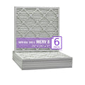 25x25x1, Purolator DMK80 Extended Sizeurface Pleated Air Filter, Mechanical MERV 8, (6 Pack)