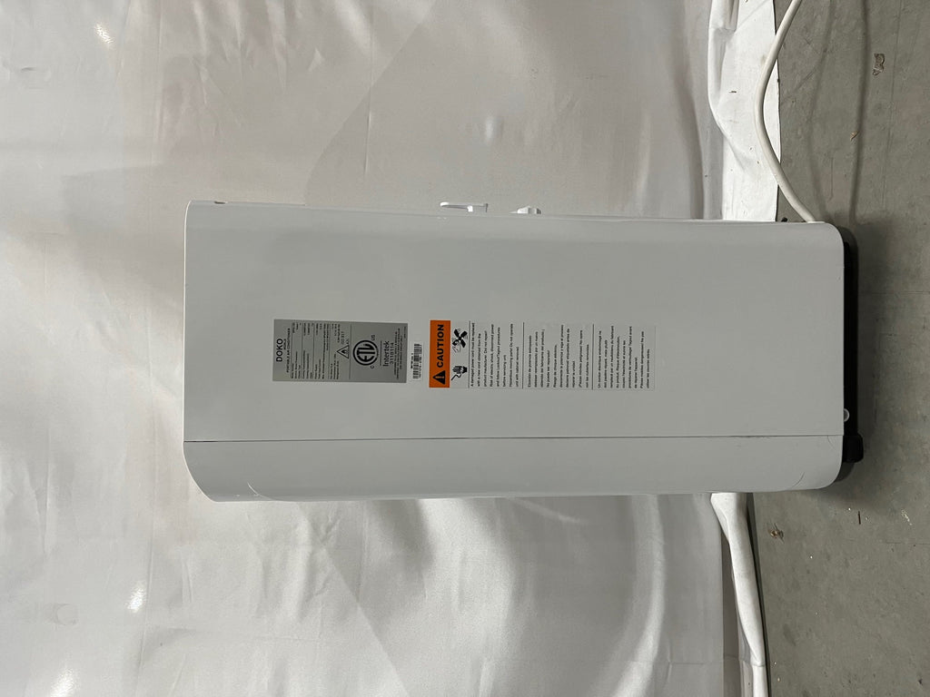 Open Box DOKOWORLD Portable Air Conditioners 12000 BTU AC Dehumidifier SizePK2-12C - WHITE