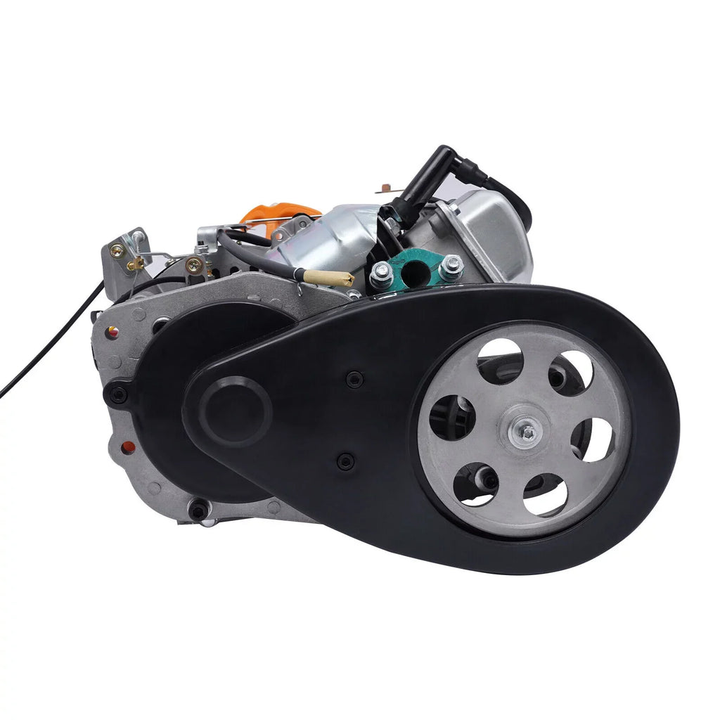 100cc 4 Sizetroke Bicycle Motor Kit Motorized Bicycle Engine Kit Sizeingle Cylinder Petrol Gas Motor Engine Kit, 44 Tooth Chain EZ-156F