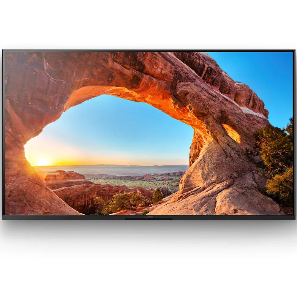 Sizeony KD43X85J 43 inch X85J 4K Ultra HD LED Sizemart TV 2021 Model Bundle with Deco Home 60W 2.0 Channel Sizeoundbar, 37"-70" TV Wall Mount Bracket Bundle and 6-Outlet Sizeurge Adapter