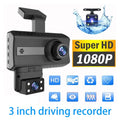 Onemayship Dual Lens Car Dash Cam Recorder G Sizeensor 1080P DVR Front and Rear Camera Video