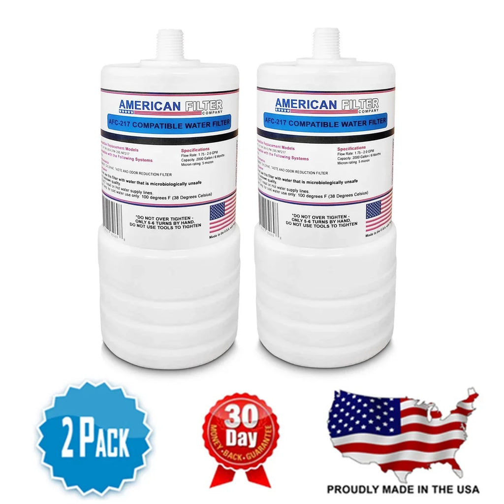 AFC Brand , Water Filter Cartridge , Model # AFC-APH-217 , Compatible with 3M® CF217 - 2 Pack - Made in U.Size.A.