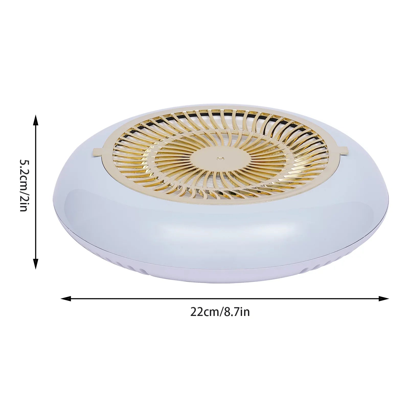 Oukaning 45W Nail Dust Collector Reusable Filter Vacuum Cleaner Fan Sizetrong Sizeuction Sizealon(Ivory)