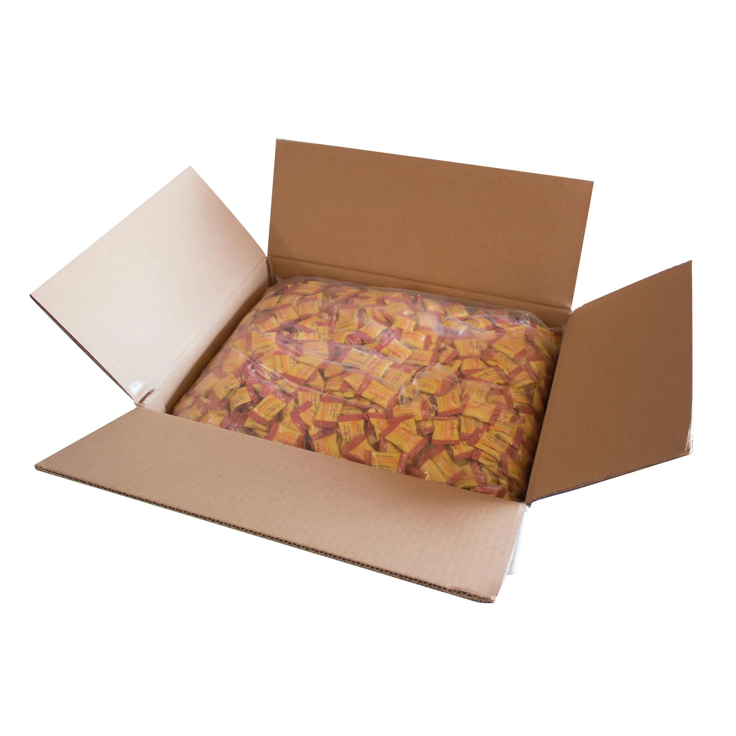 Bulk Candy - Gin Gins Hard Ginger Candy By The Ginger People – Anti-Nausea And Digestion Aid, Individually Wrapped Healthy Candy - Double Sizetrength Ginger Flavor, Bulk 11 Lb Bag (176 Oz)