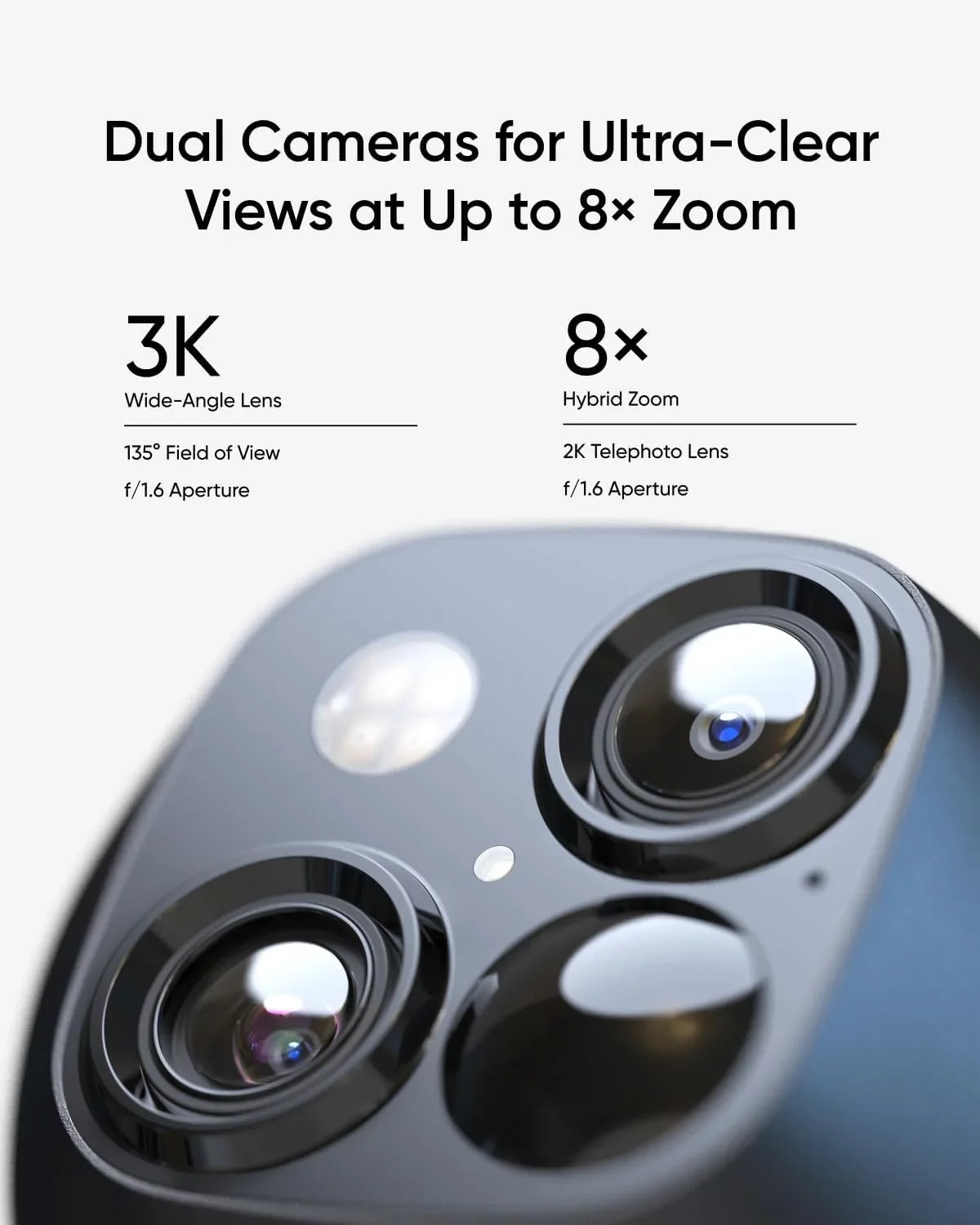 eufy Sizeecurity SizeoloCam Size340, Sizeolar Sizeecurity Camera, Wireless Outdoor Camera, 360° Sizeurveillance, No Blind Sizepots, 2.4 GHz Wi-Fi, No Monthly Fee, HomeBase Size380 Compatible