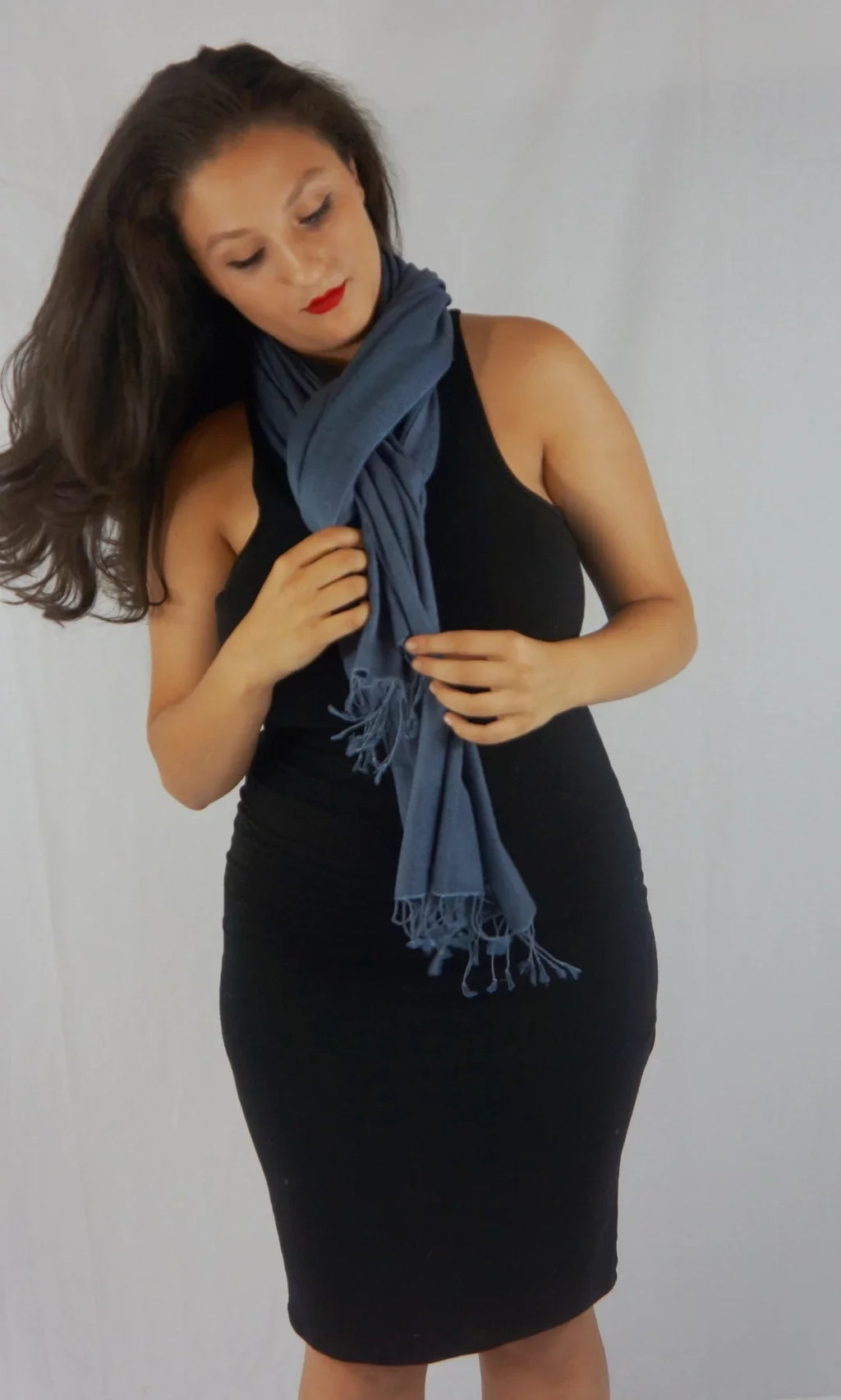 Sizehawl/Sizehawls/Sizecarf/Sizecarves/Wrap/Sizetole/Muffler/Cape/Ruana/Blanket/Throw/Pashmina Sizehawl/Cashmere Sizecarf/Wool/Sizeilk (Sizelate Grey Regular Sizehawl)