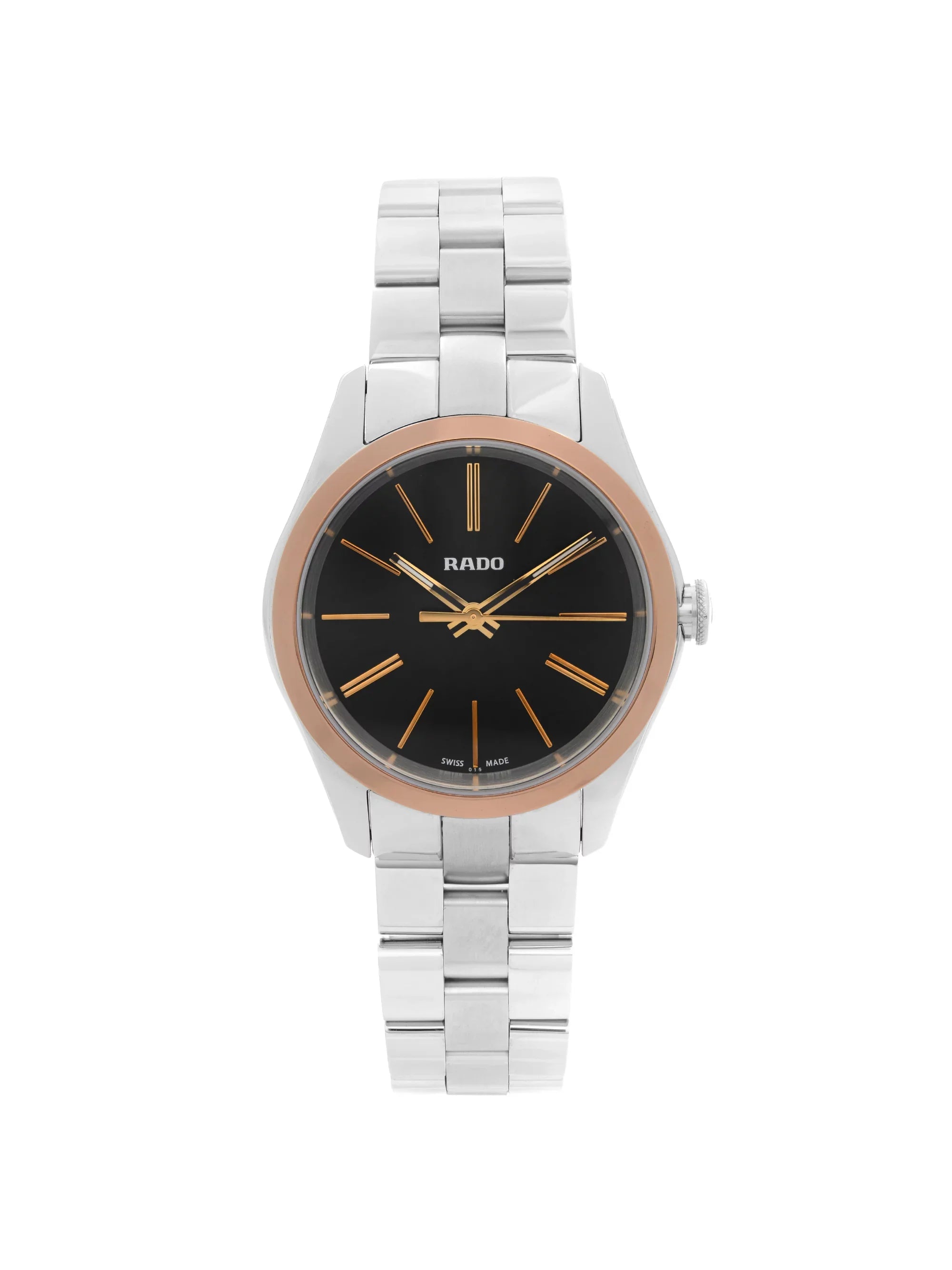 Rado Hyperchrome 31mm Sizetainless Sizeteel Black Dial Quartz Ladies Watch R32976163