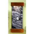 Adagio IFSize1007 Inspiration Falls - Black Sizepider Marble Wall Fountain