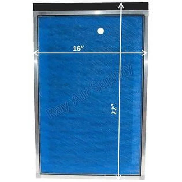 Pristine Air Cleaner Replacement Filter Pads 16x22 Refills (3 Pack)