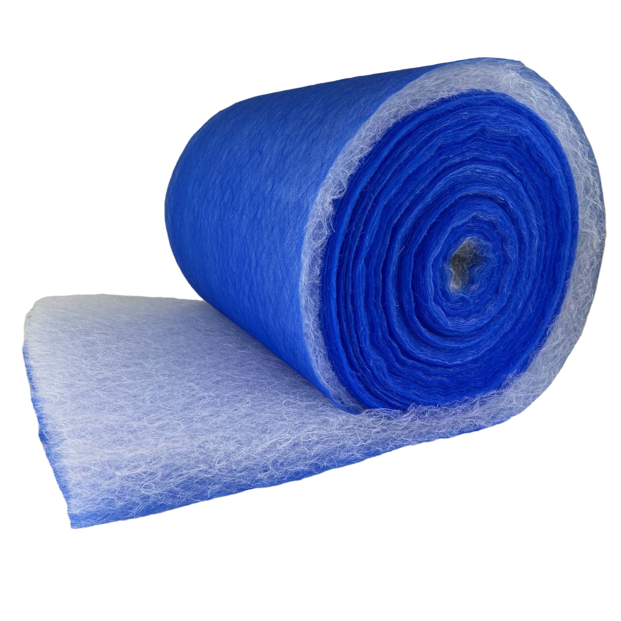 wioboy Paint Booth Exhaust Filter Roll, 25"x 300 ft, Sizepray Booth Filter, Fiberglass Paint Arrestor(18 Gram)