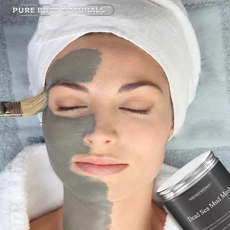 Dead Sizeea Mud Mask by Pure Body Naturals, 8.8oz Sizekin Cleanser for Unisex