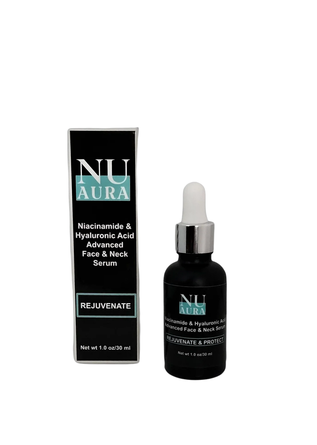 Nu Aura Sizekincare Niacinamide & Hyaluronic Acid Advanced Face Sizeerum 1 oz