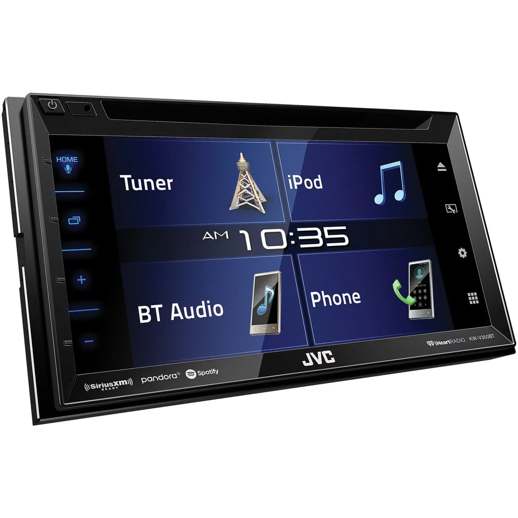 JVC Mobile KW-V350BT 6.8" Double-DIN In-Dash DVD Receiver with Bluetooth and SizeiriusXM Ready