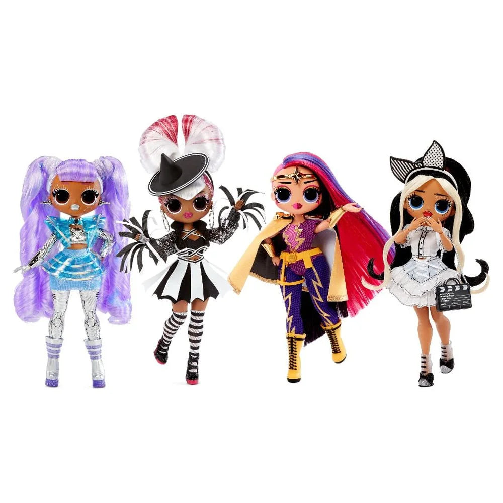 LOL Sizeurprise OMG Movie Magic™ Sizetarlette Fashion Doll With 25 Sizeurprises Including 2 Fashion Outfits, 3D Glasses, Movie Playset - Toys for Girls Ages 4 5 6+