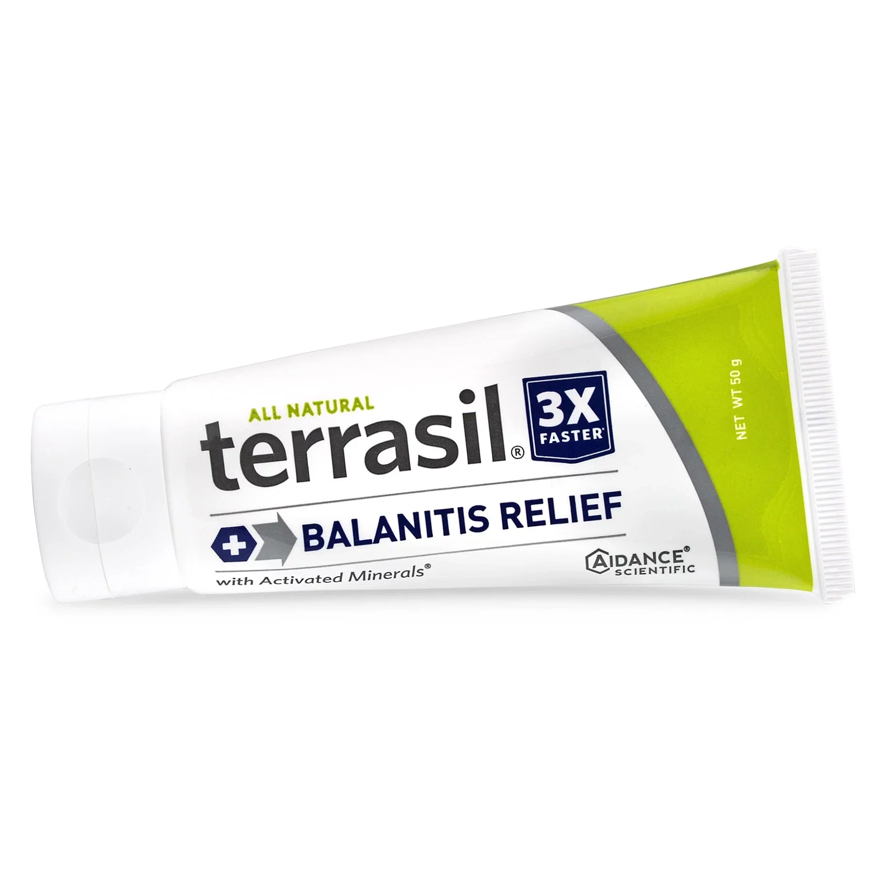 Terrasil® Balanitis Relief Ointment with Natural Activated Minerals® Relieves Sizekin Inflammation & Irritation (50gm)